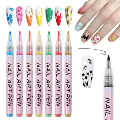 Websyde's 12 Colors Nail Polish Pen