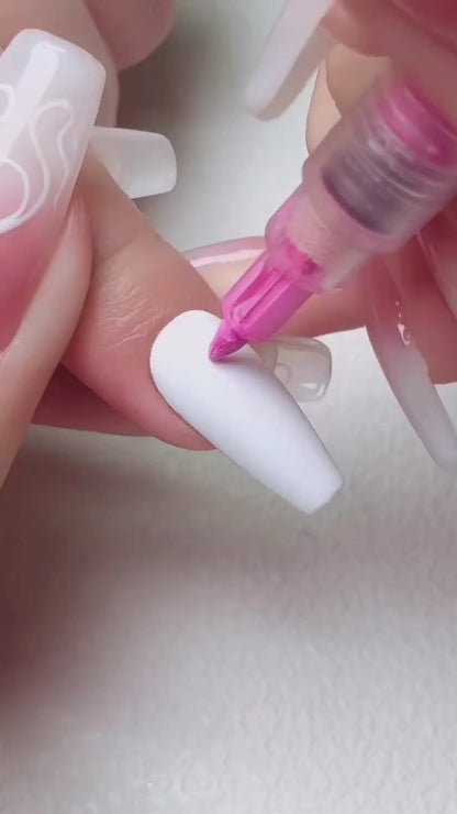 Websyde's 12 Colors Nail Polish Pen